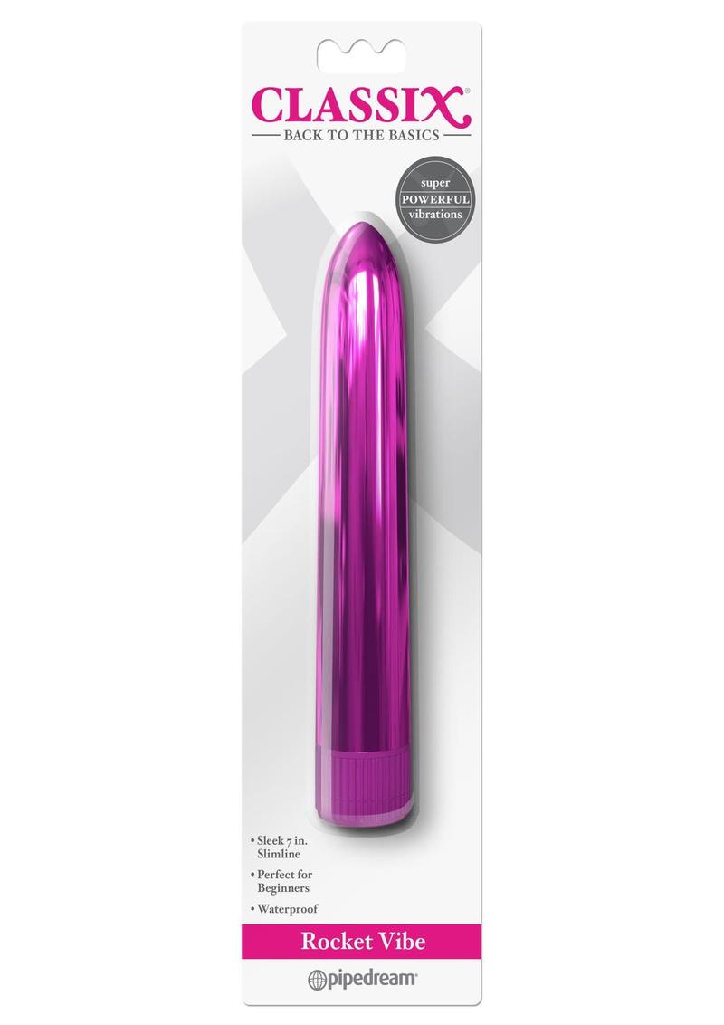 Classix Rocket Vibrator - Pink