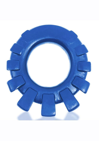 Cock-Lug Silicone Lugged Cock Ring - Marine