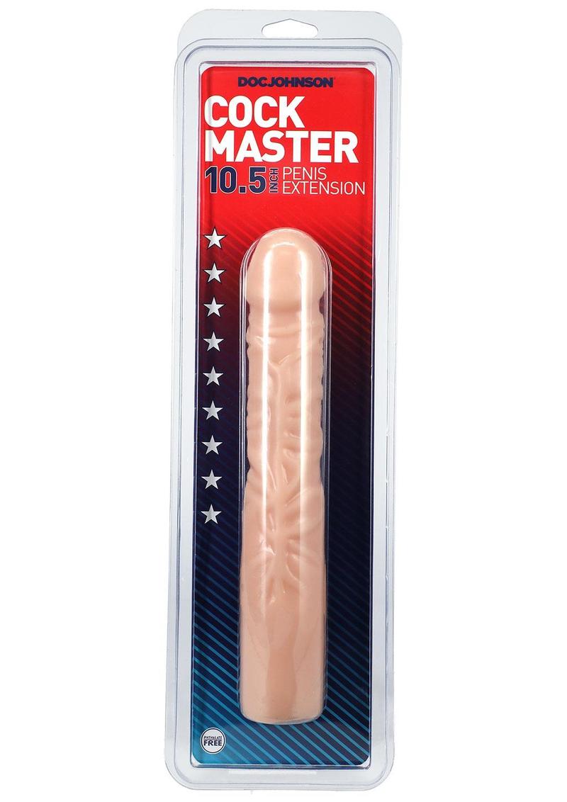 Cock Master Penis Extension - Vanilla - 10.5 In