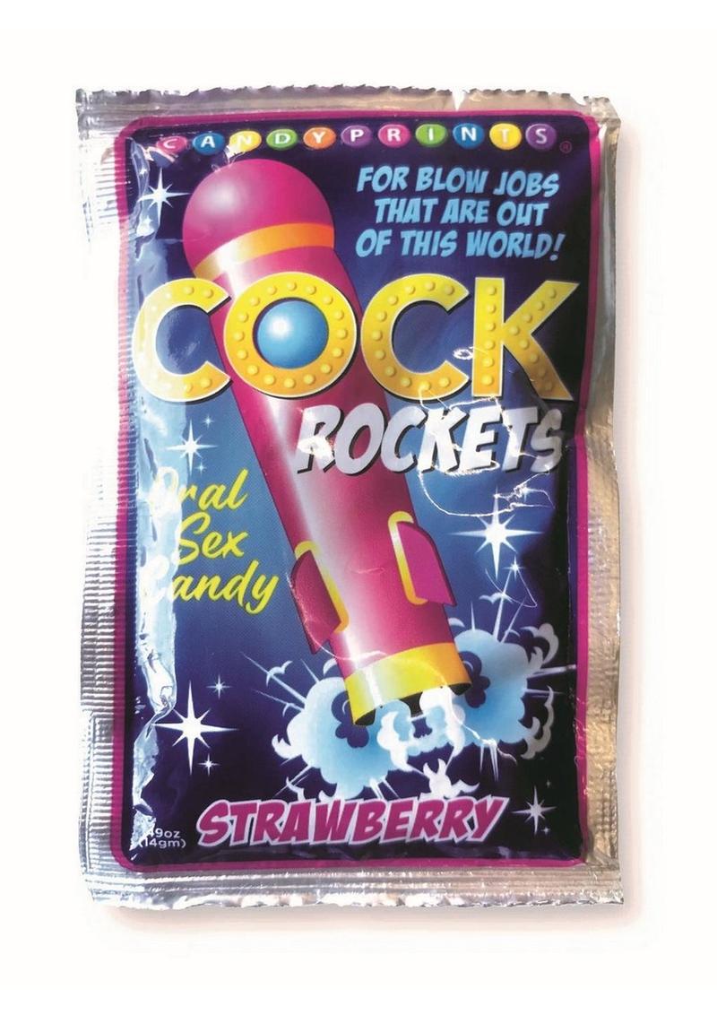 Cock Rockets Oral Sex Candy - Strawberry