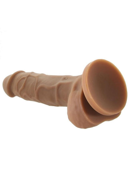 Colours Pleasures Silicone Vibrating Dildo with Balls