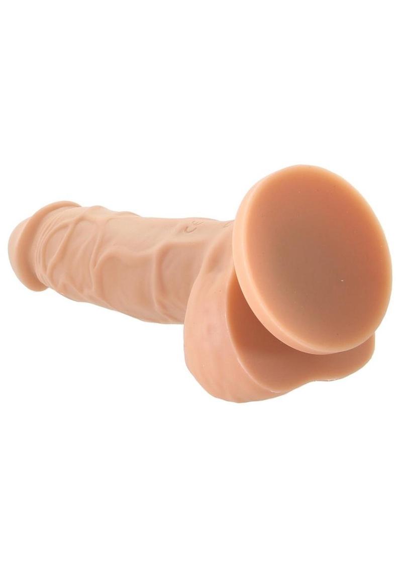 Colours Pleasures Silicone Vibrating Dildo with Balls