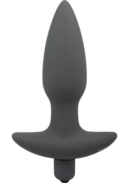 Corked 2 Silicone Anal Plug - Charcoal/Grey - Medium