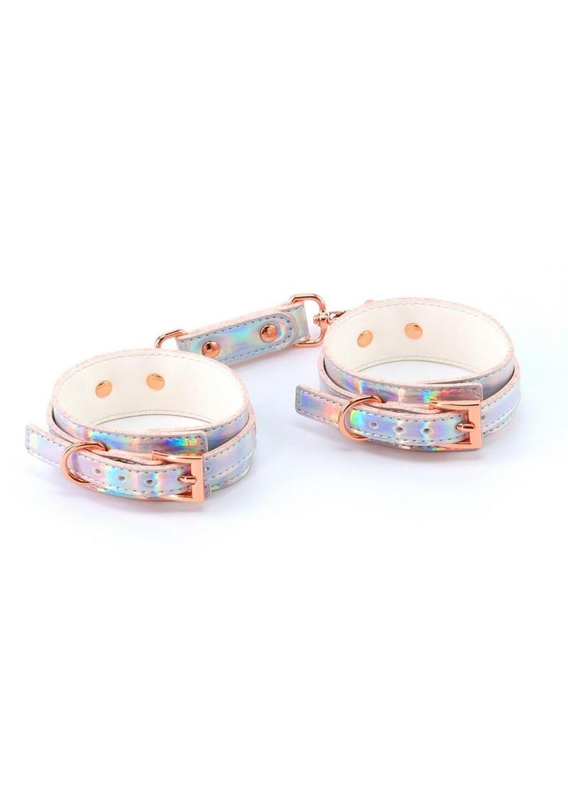 Cosmo Bondage Wrist Cuffs - Multicolor/Rainbow