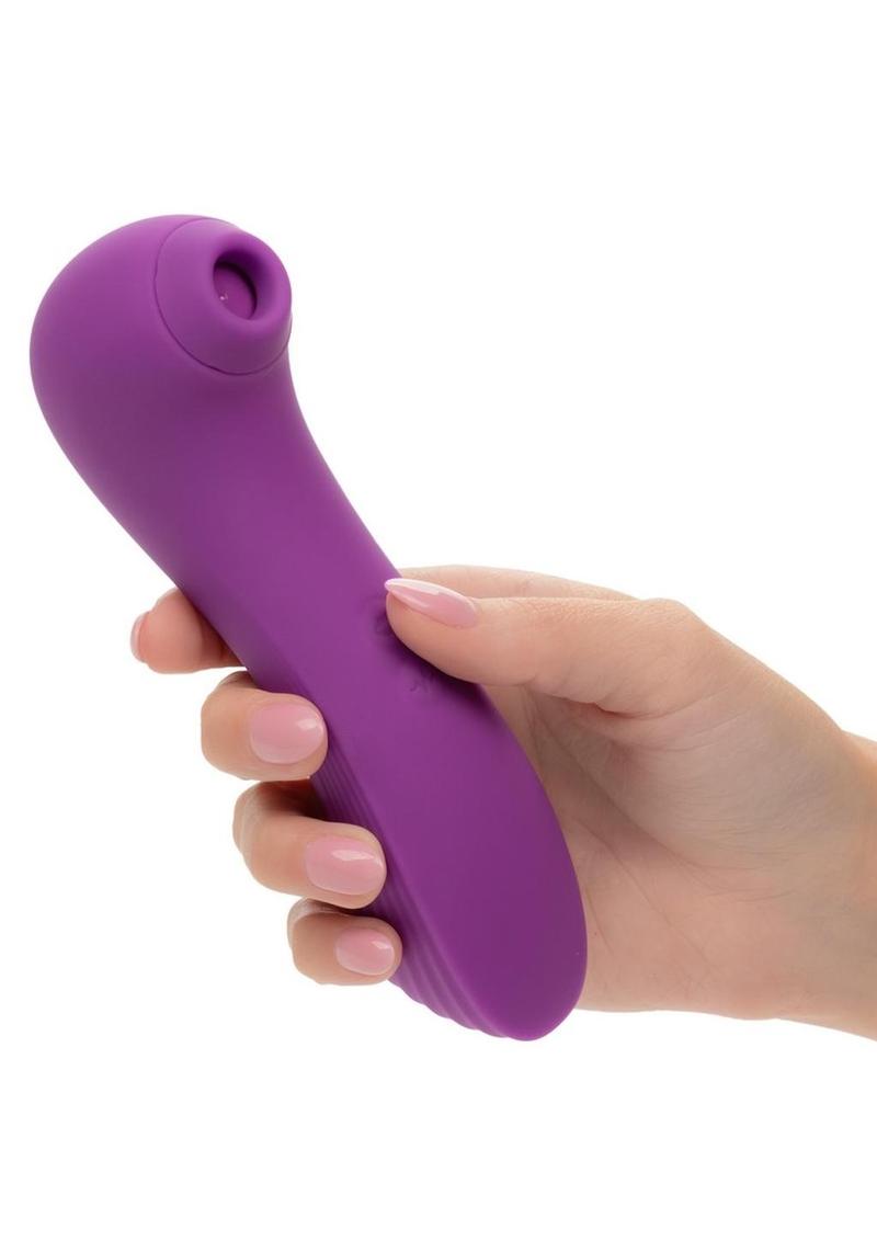 Couture Collection Dual Pleasure Wand Rechargeable Silicone Massager