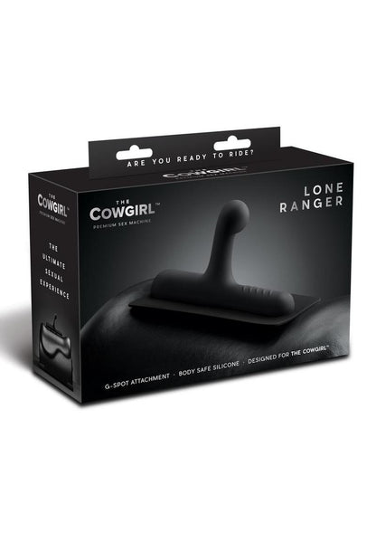 Cowgirl Lone Ranger Silicone Attachment - Black