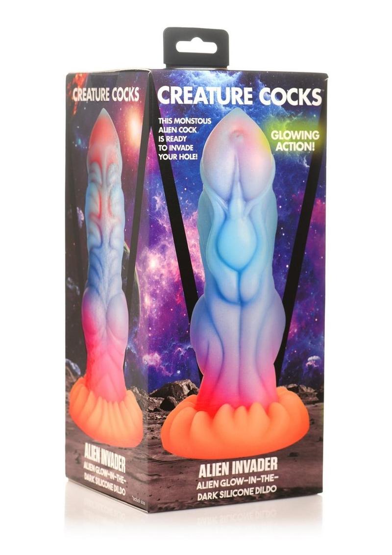 Creature Cocks Alien Invader Gitd Dildo