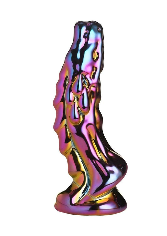 Creature Cocks Dragon Glass Dildo - Multicolor