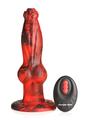 Creature Cocks Hell Wolf Silicone Rechargeable Thrusting and Vibrating Dildo