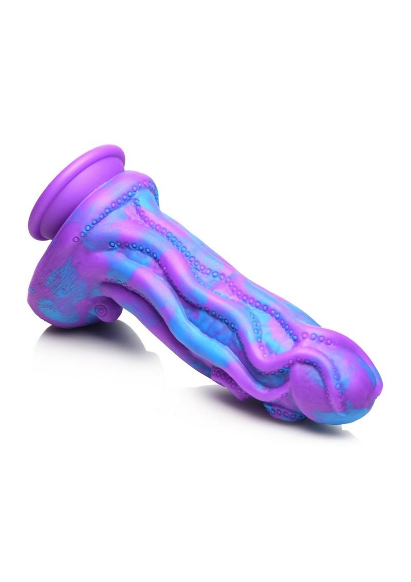 Creature Cocks Octophallus Silicone Dildo - Blue/Purple