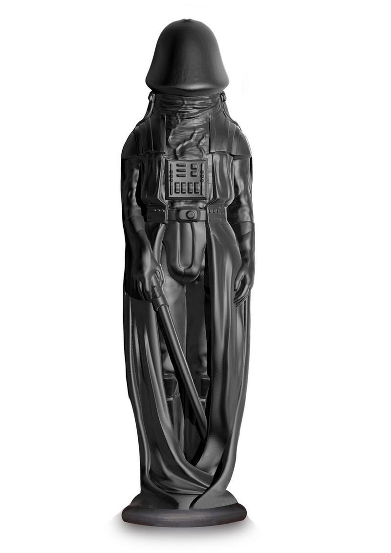 Darth Invader Massive Dildo - Black - 15in