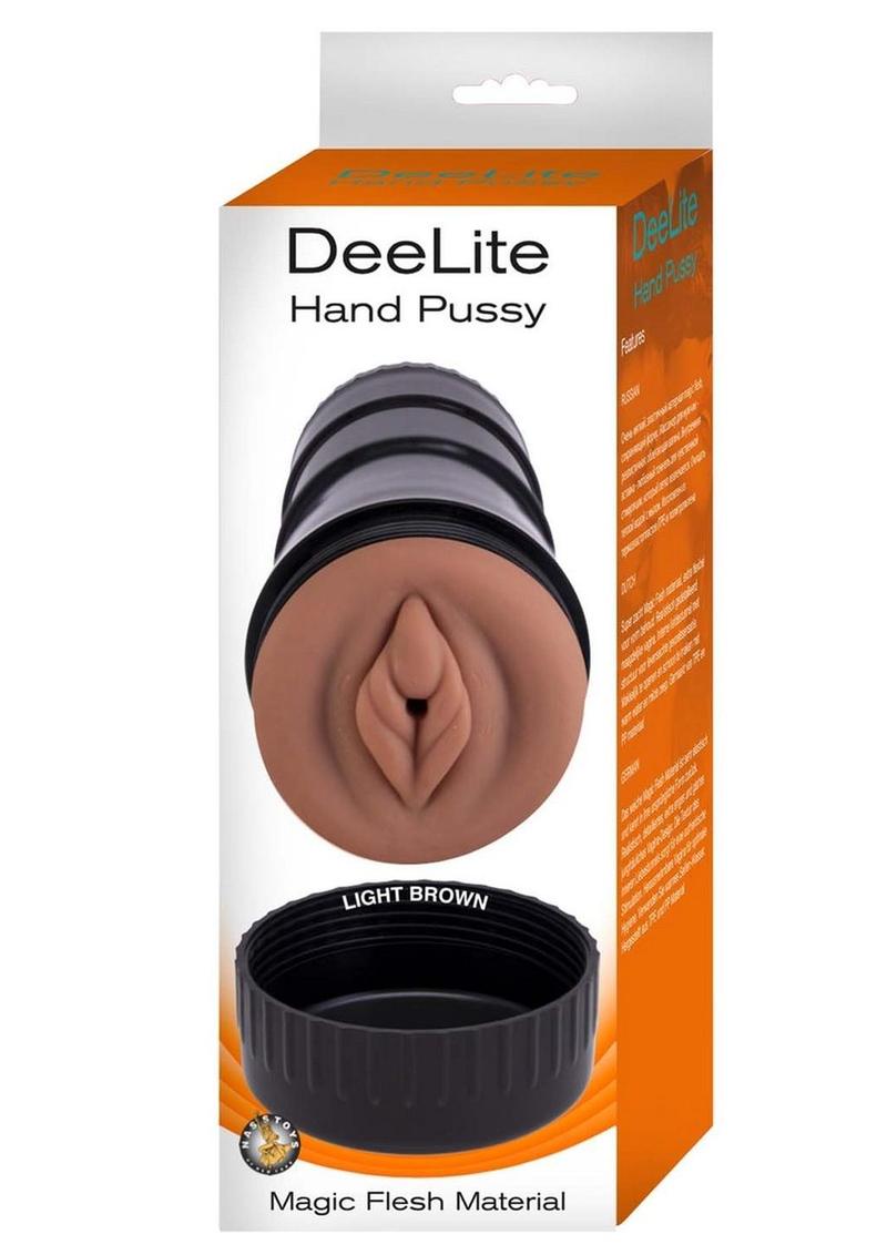 Deelite Hand Pussy Stroker - Caramel