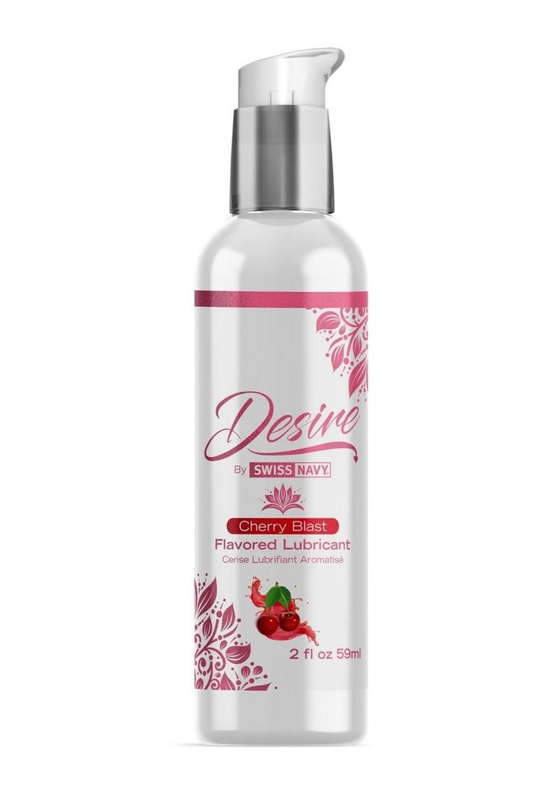 Desire Cherry Blast Flavored Lubricant - 2oz