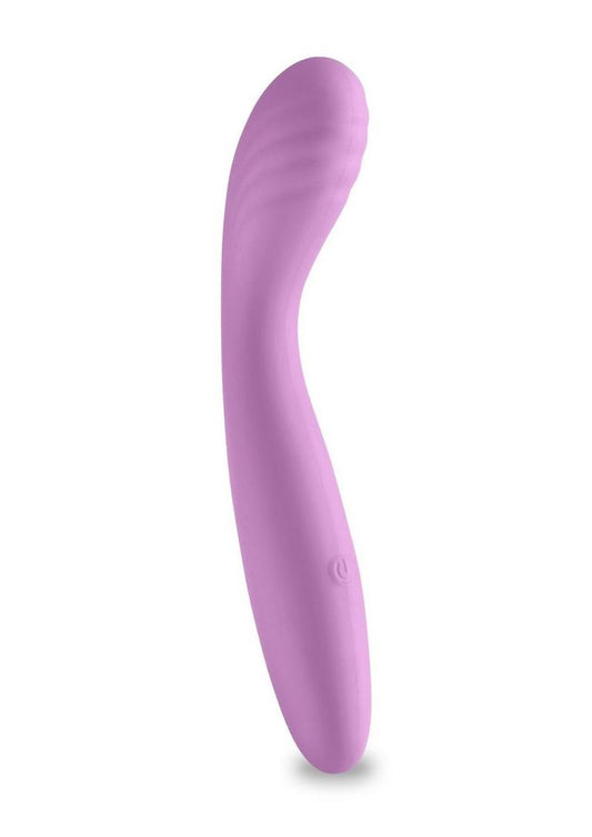 Desire Sonata Rechargeable Silicone G-Spot Vibrator - Lavender/Purple