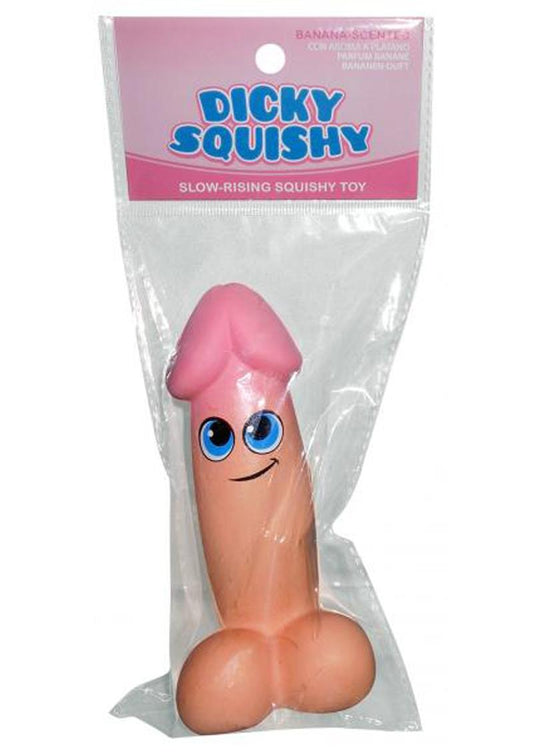 Dicky Squishy Slow Rising Squishy Toy Banana Scent