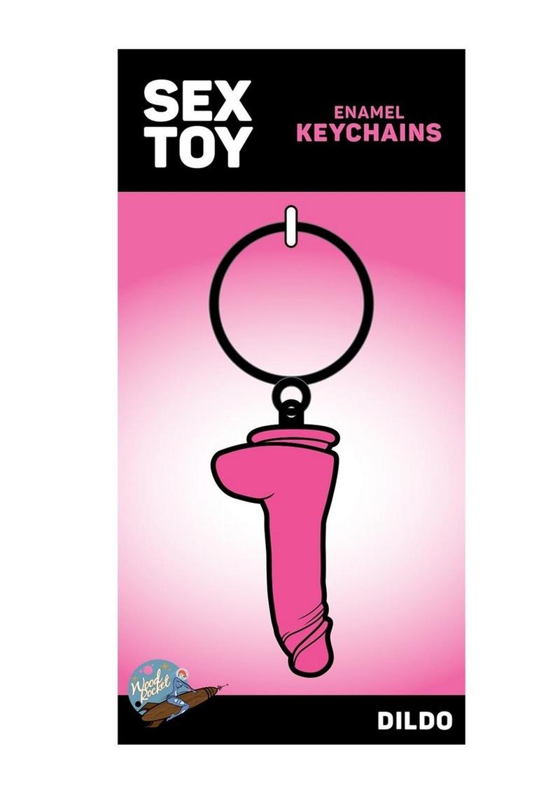 Dildo Pink Keychain