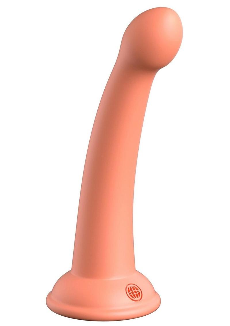 Dillio Platinum Secret Explorer Silicone Dildo - Orange - 6in