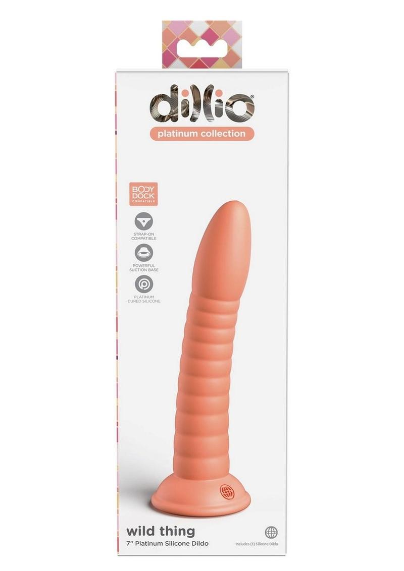 Dillio Platinum Wild Thing Silicone Dildo