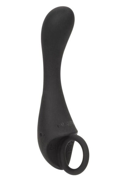 Dr. Joel Kaplan Rechargeable Silicone Prostate Locator Anal Vibrator - Black