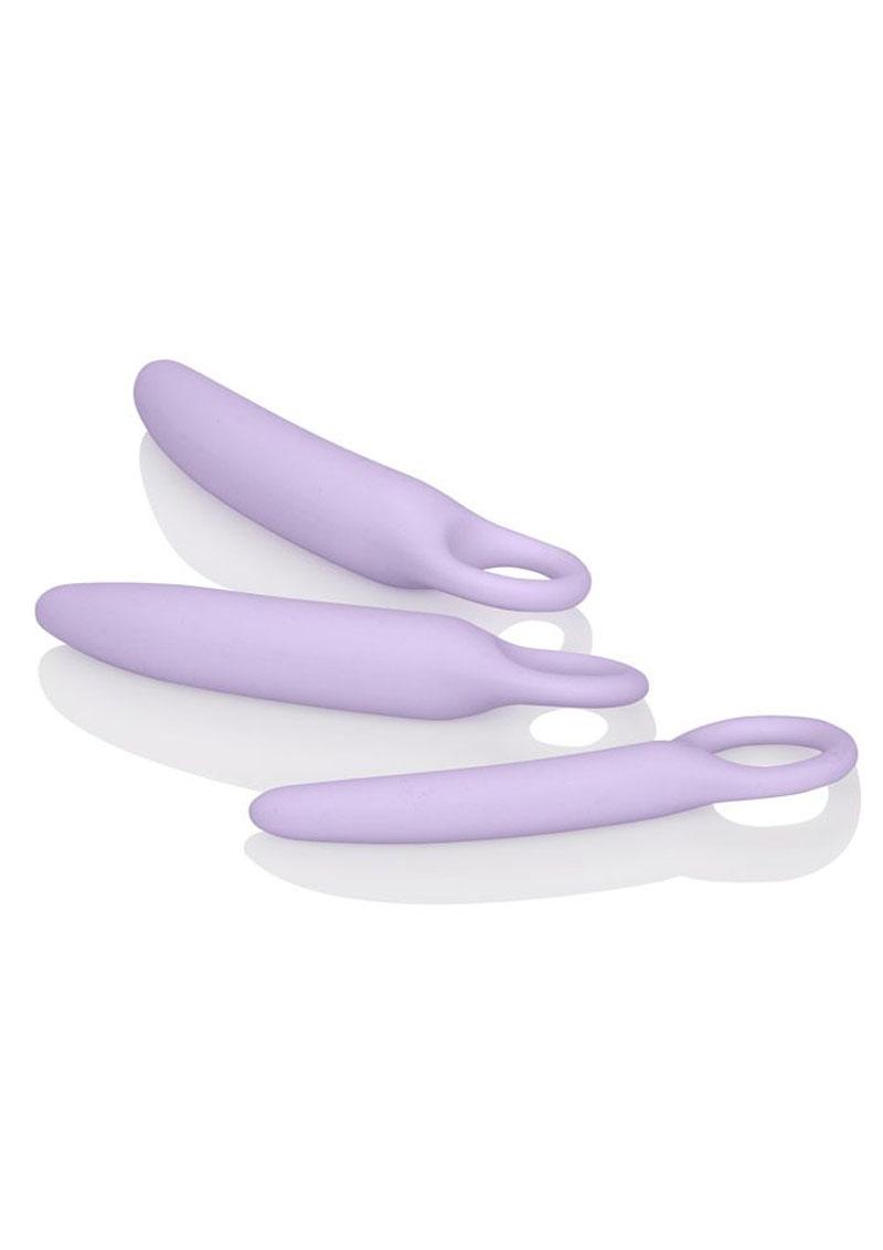 Dr. Laura Berman Alena Silicone Dialators - Purple - 3 Piece Kit/Set