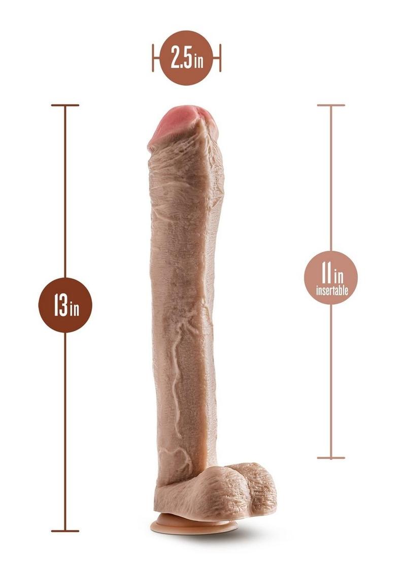 Dr. Skin Mr. Ed Dildo with Balls and Suction Cup