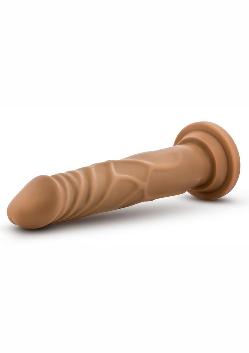 Dr. Skin Realistic Cock Basic 7.5 Dildo - Caramel/Mocha - 7.5in