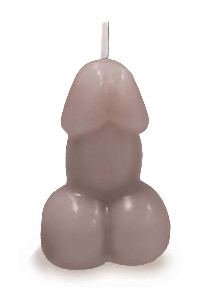 Eden's Candle Vanilla Scented Penis - Taupe - Nude