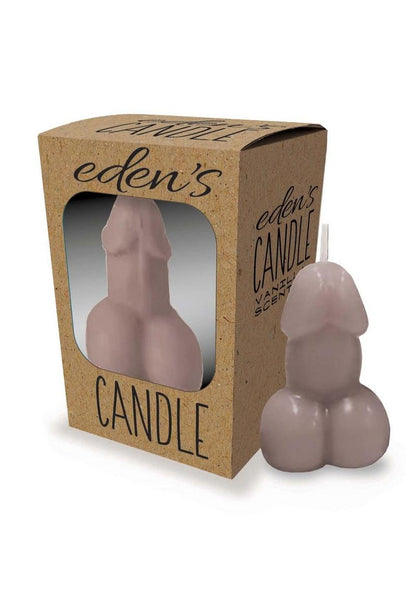 Eden's Candle Vanilla Scented Penis - Taupe - Nude