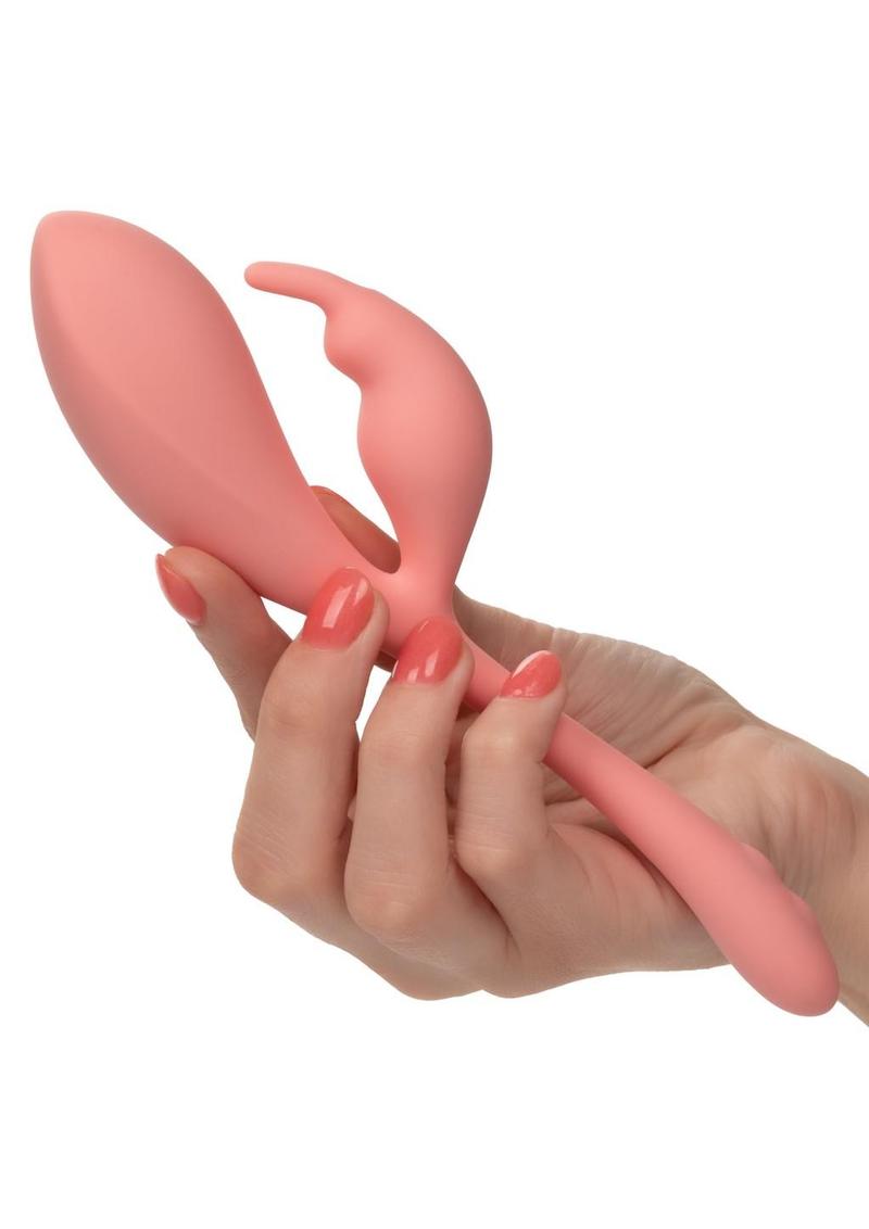 Elle Liquid Silicone Bunny Rechargeable Vibrator