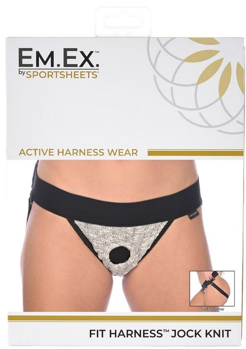 Em.Ex. Fit Harness Jock - Gray/Grey