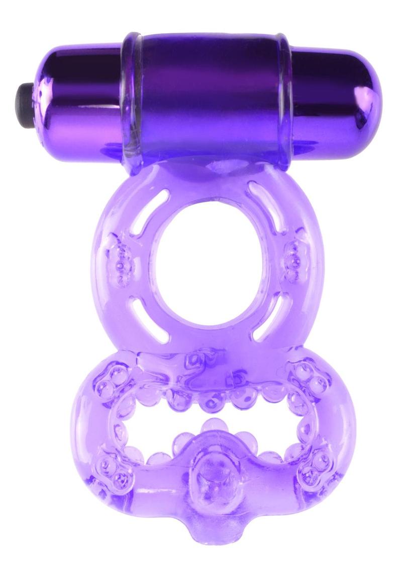 Fantasy C-Ringz Infinity Super Cock Ring with Bullet - Purple