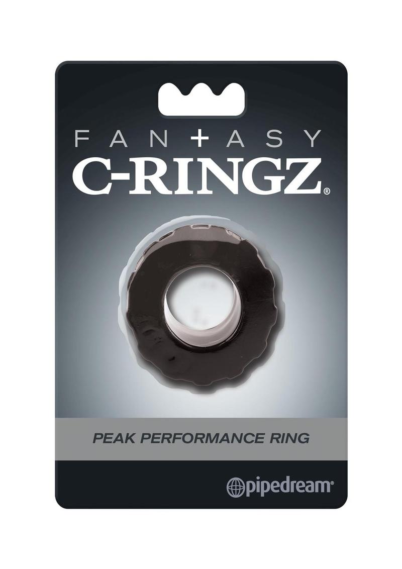 Fantasy C-Ringz Peak Performance Cock Ring - Black