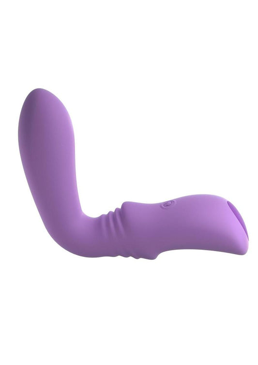 Fantasy For Her Flexible Please Her Silicone Rechargeable Waterproof - Purple