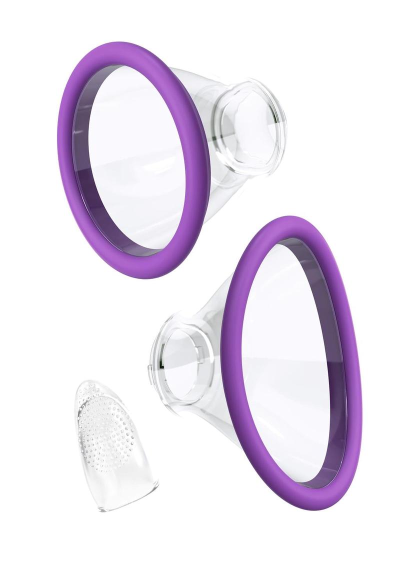 Fantasy For Her Her Ultimate Pleasure Silicone Vibrating Multi Speed USB Rechargeable Clit Stimulator Waterproof - Purple