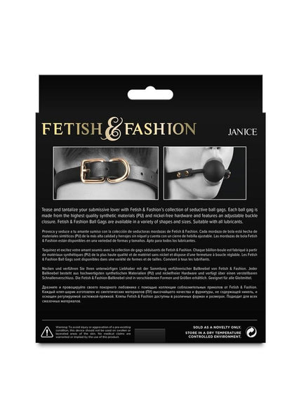 Fetish and Fashion Janice Ball Gag