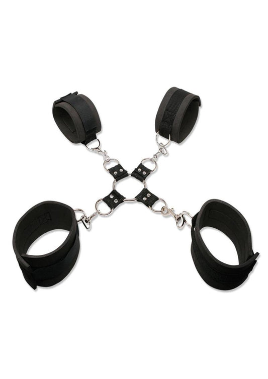 Fetish Fantasy Extreme Hog Tie Kit - Black