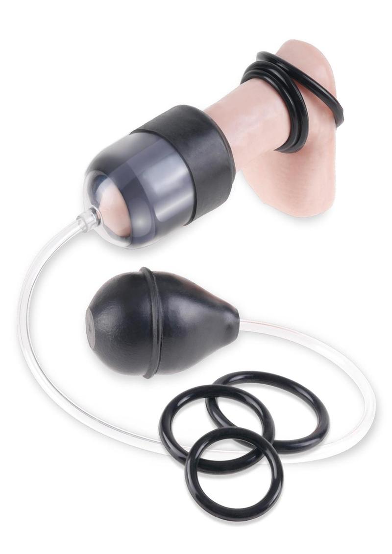 Fetish Fantasy Series Suck N' Stroke Head Pump - Black