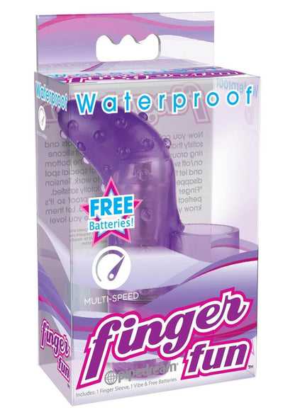 Finger Fun G-Spot Massager - Purple