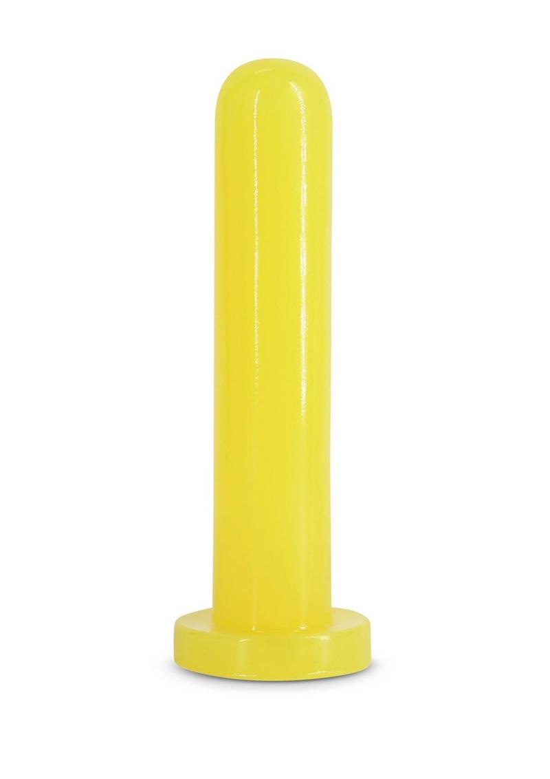 Firefly Thrill Glow In The Dark Dildo - Glow In The Dark/Yellow - Large