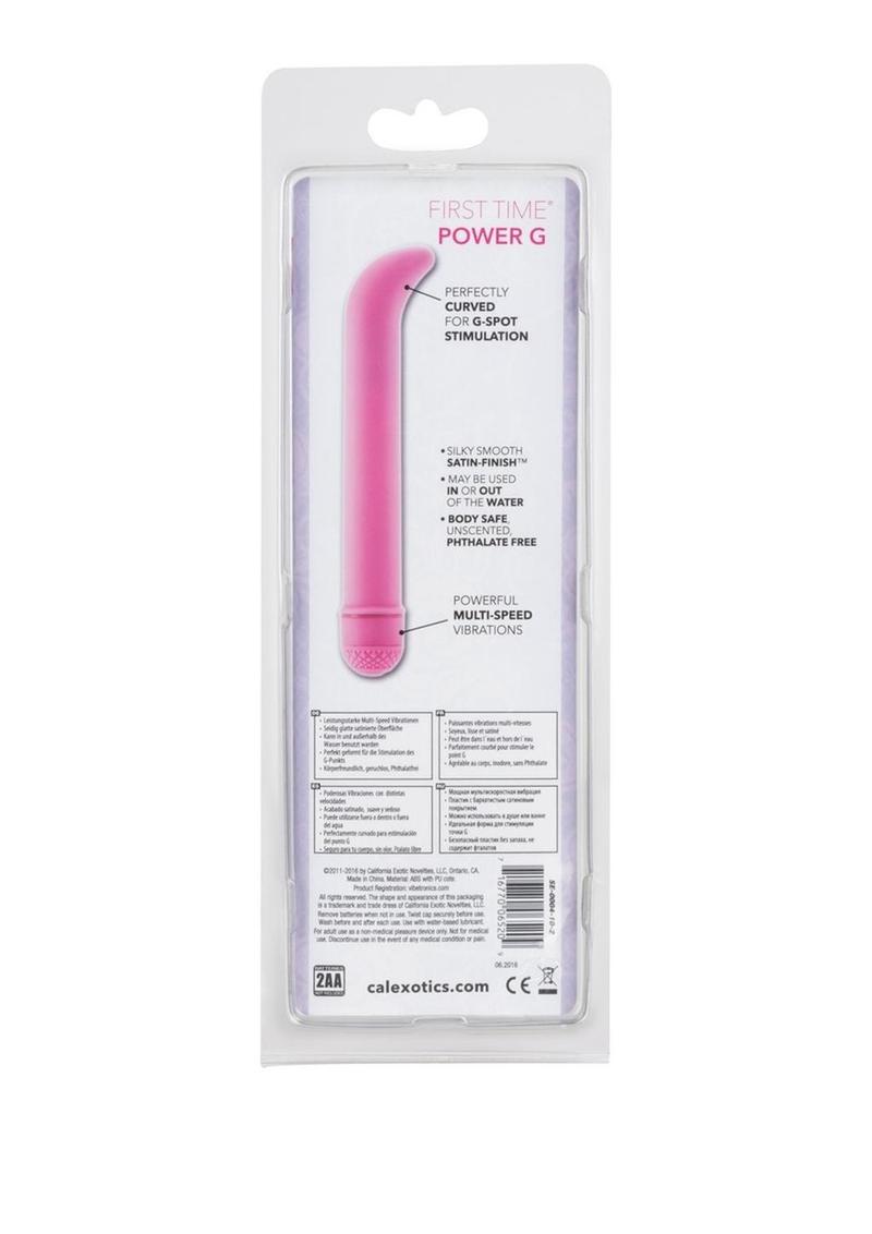 First Time Power G G-Spot Vibrator