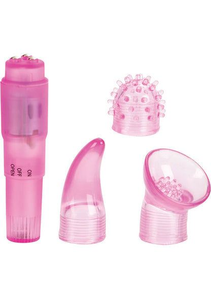 First Time Travel Teaser Wand Massager Kit - Pink