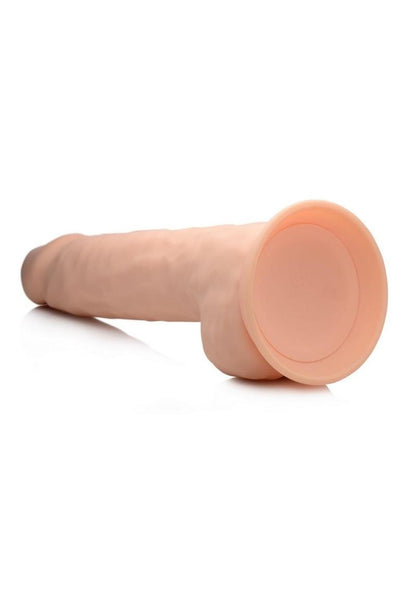 Fleshstixxx Dual Density Silicone Bendable Dong with Balls