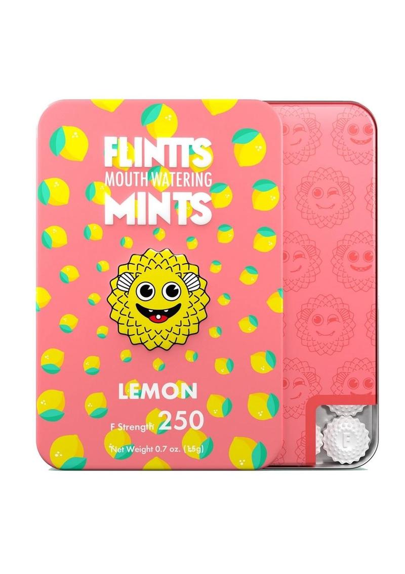 Flintts Mints Mouth Watering Oral Delights - Lemon