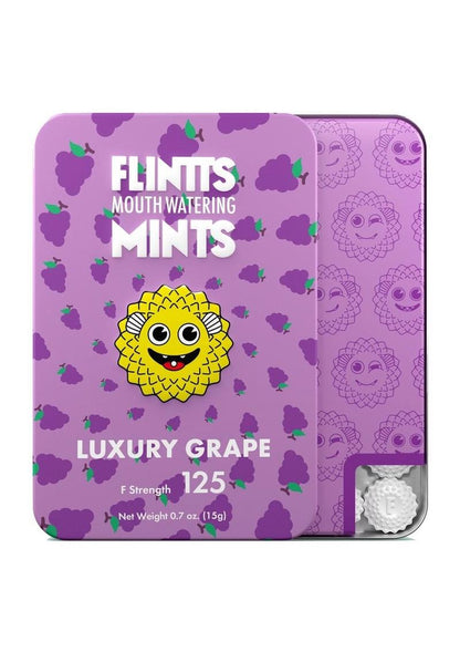 Flintts Mints Mouth Watering Oral Delights - Luxury - Grape