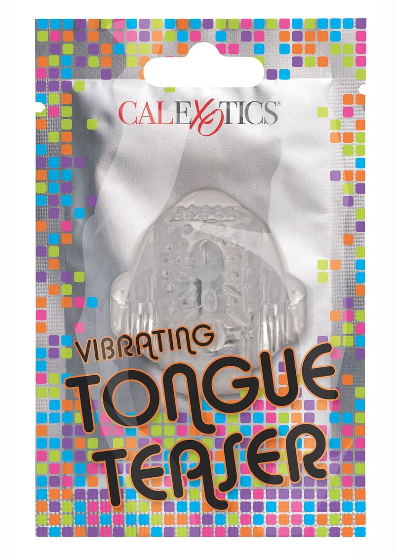 Foil Pack Vibrating Tongue Teaser - Clear