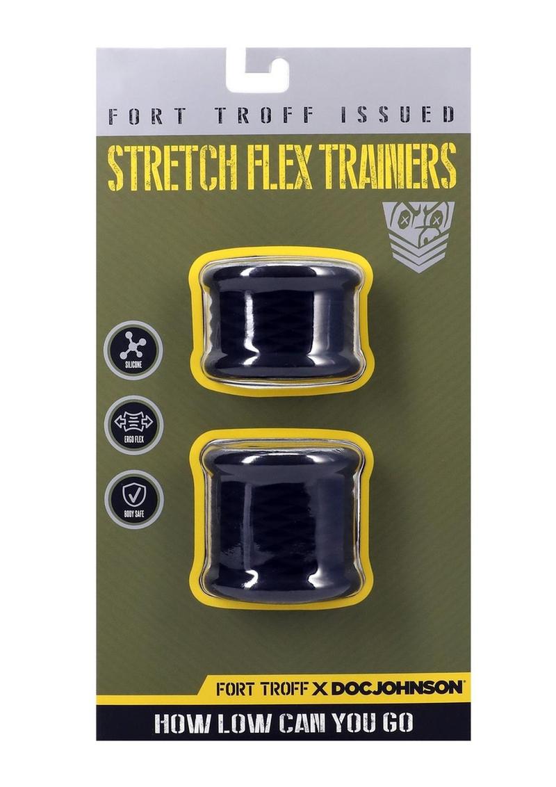 Fort Troff Stretch Flex Silicone Trainers - Black