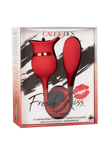 French Kiss Casanova Clit Stimulator - Red