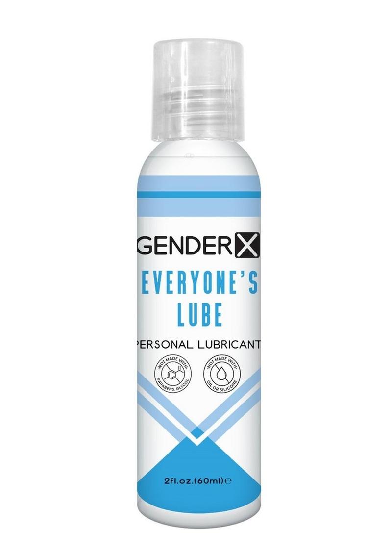 Gender X Everyone's Lube Water Based Lubricant - 2oz