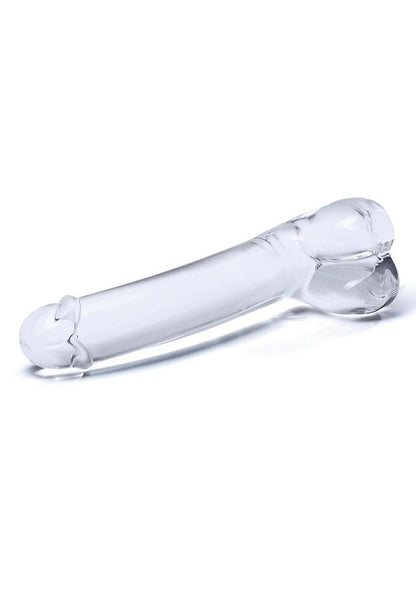 Glas Realistic Curved Glass G-Spot Dildo