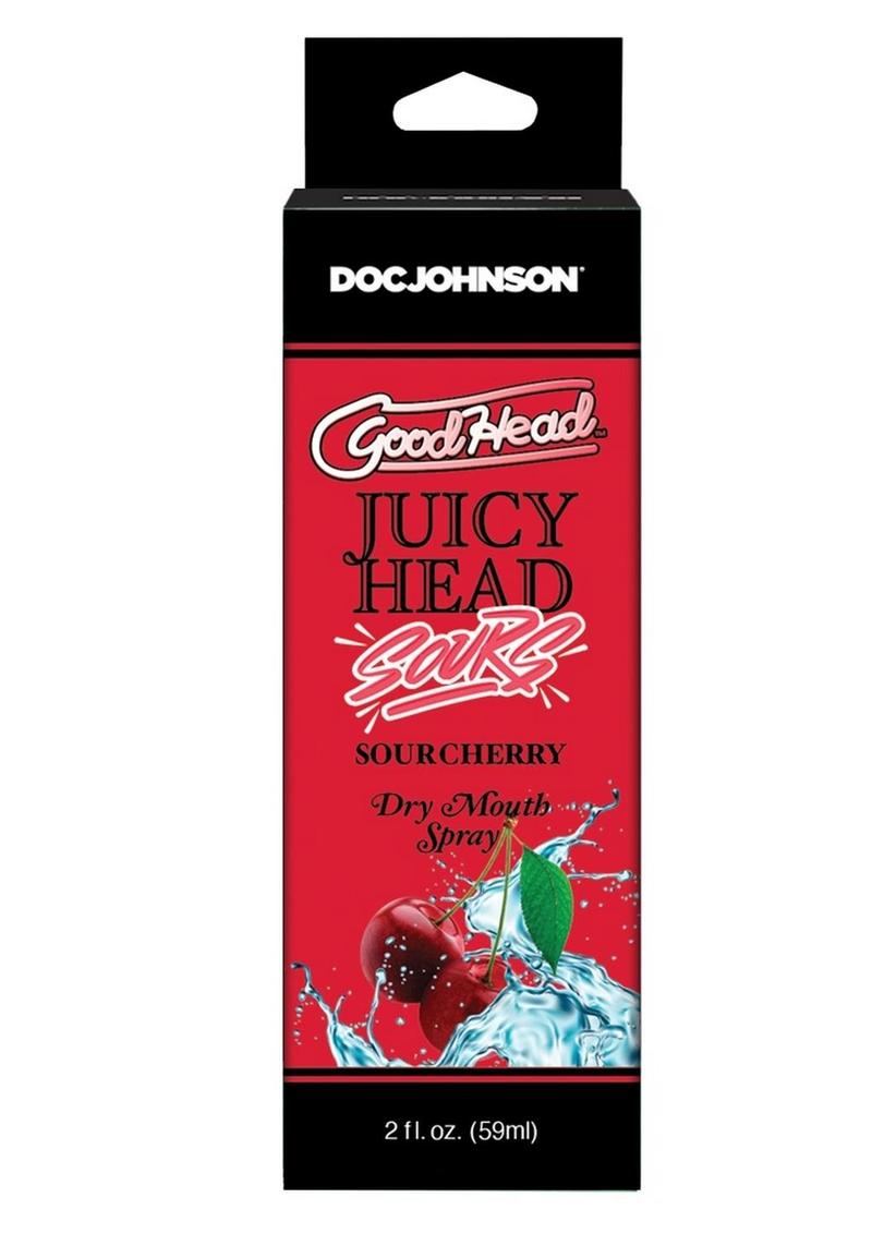 Goodhead Juicy Head Dry Mouth Spray - Sour Cherry - 2oz